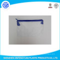 Manufacturer Custom Clear PVC Cosmetic Bag Slide Fastener Bag